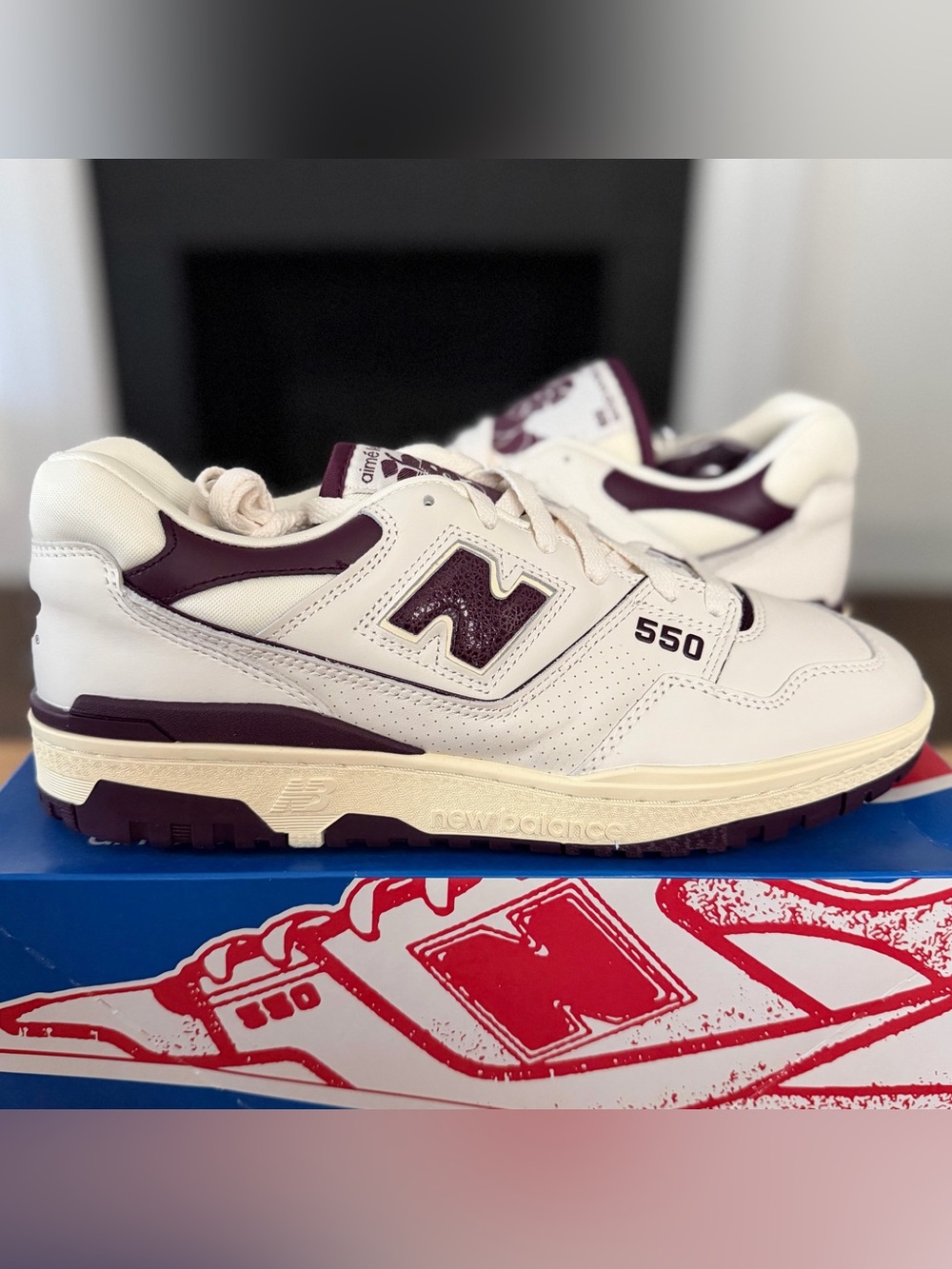New Balance 550 x Aime Leon Dore “Purple” - Mens Size 12 - (BB550AR1)